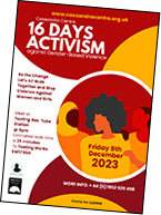 16 Days Activism flyer 