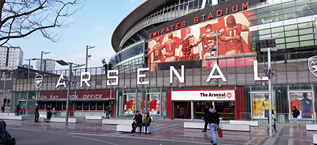 Arsenal FC Emirates stadium