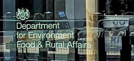 Sign for Department for Environment, Food & Rural Affairs