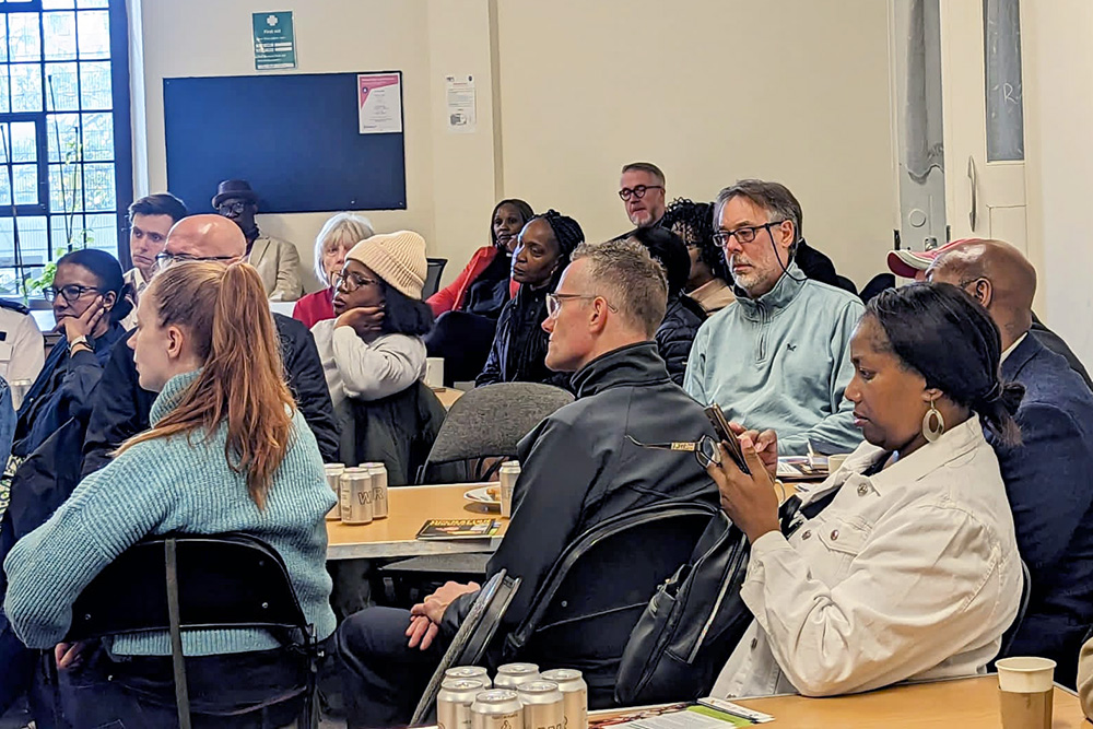 Audience at the Synergy Network meeting