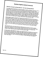 Standing Together Sunday resources 2025