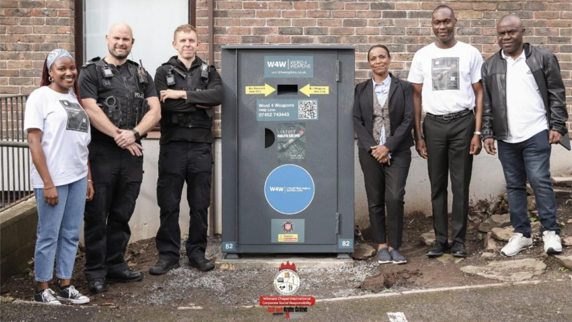 Winners Chapel knife crime project